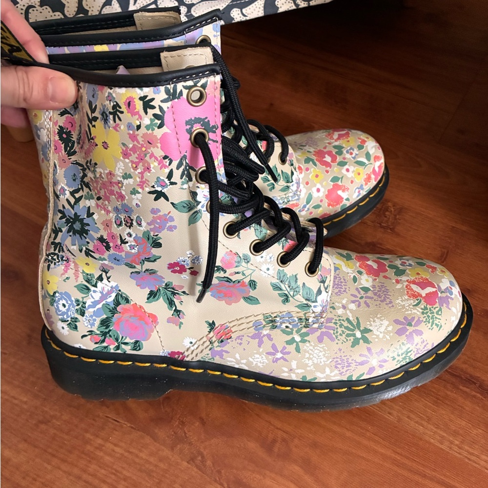 Floral Women's Dr. MartenBoots